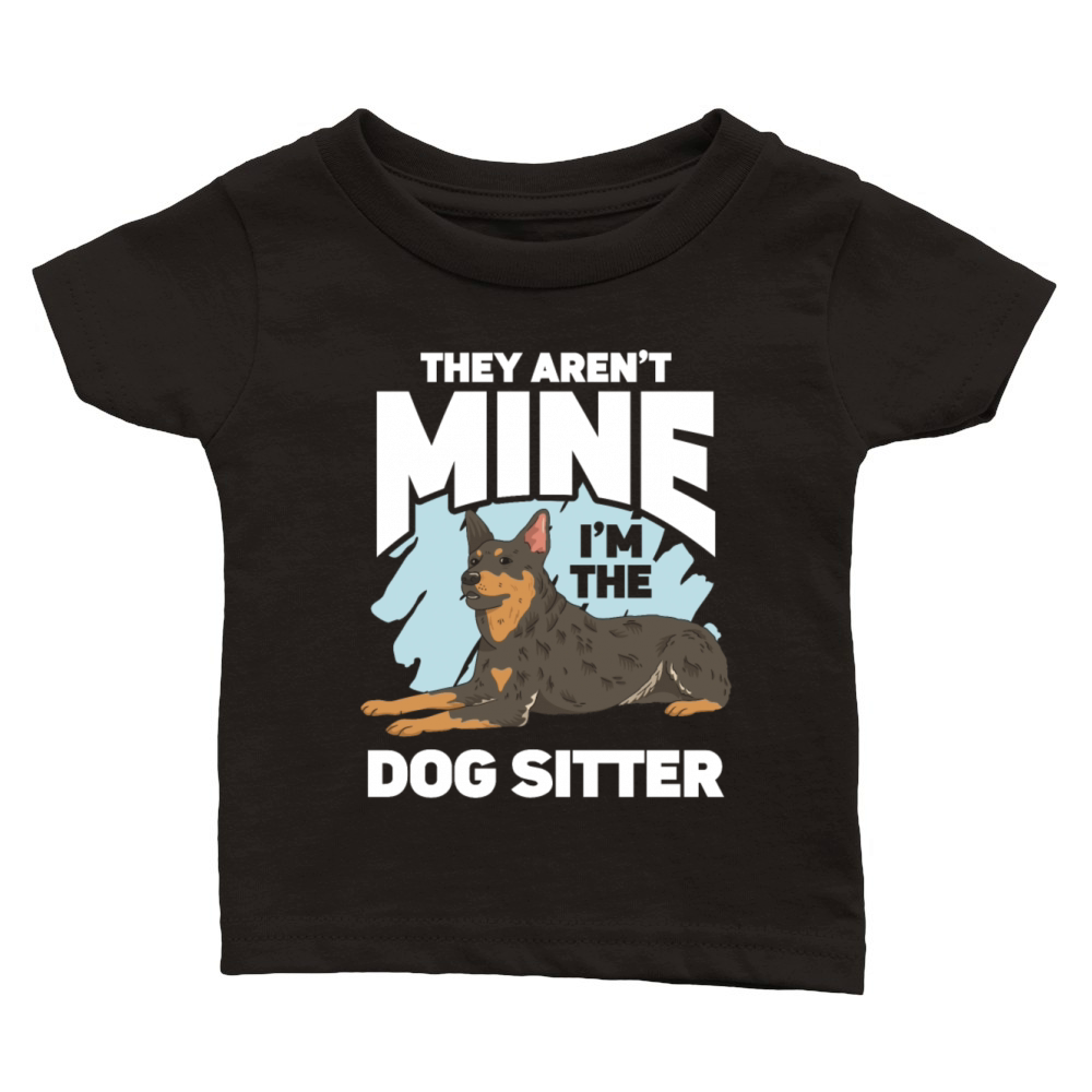 Dog Walker Professional Pet Sitter Dog Walking Classic Baby Crewneck T-shirt