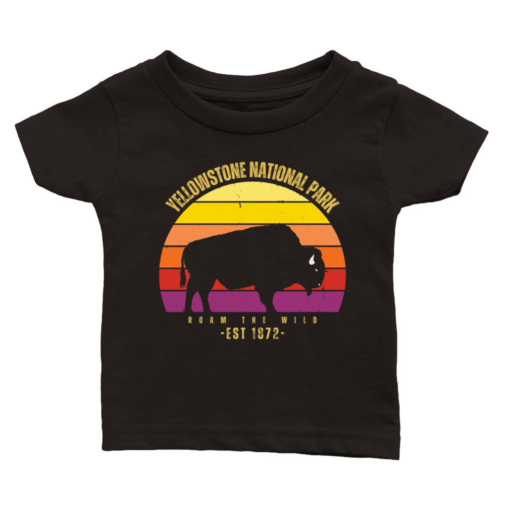 Roam the Wild - Yellowstone 1872 Classic Baby Crewneck T-shirt