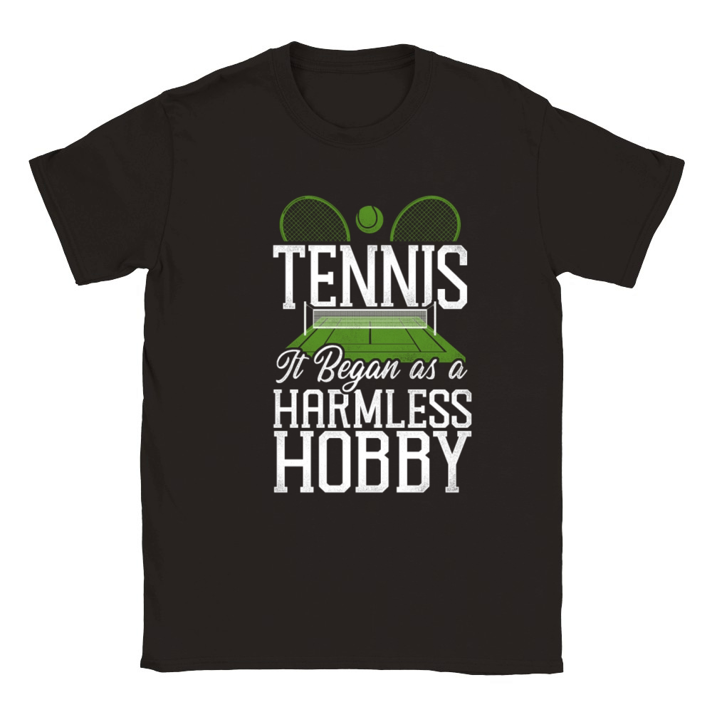 Funny Tennis Player Racket Tennis Classic Kids Crewneck T-shirt