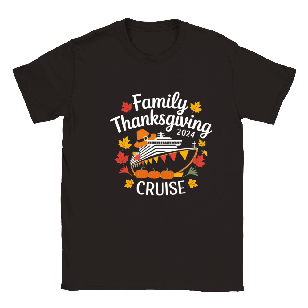 Thanksgiving Cruise Squad 2024 Classic Kids Crewneck T-shirt