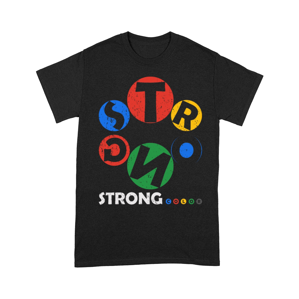 Strong Color Design Vintage Comfort T-shirt