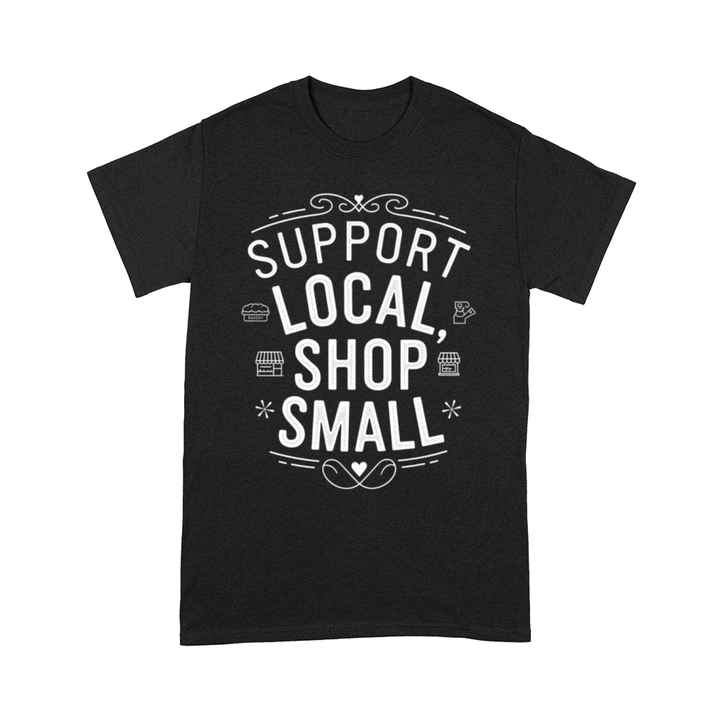 Vintage Style Shop Small Local Business Graphic Comfort T-shirt