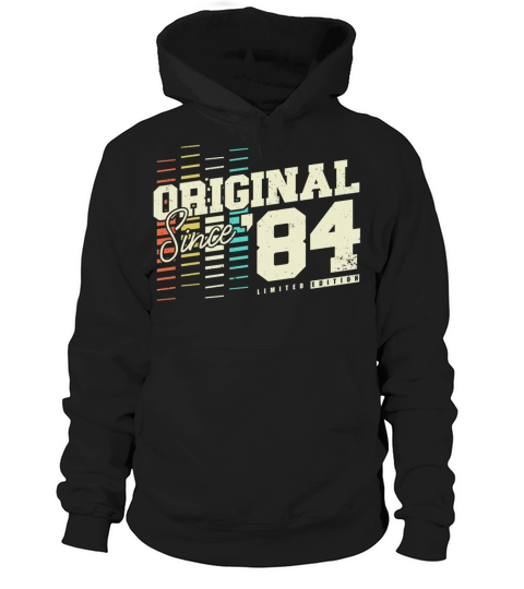 Original 1984 Vintage Retro 40th Birthday Hoodie Unisex