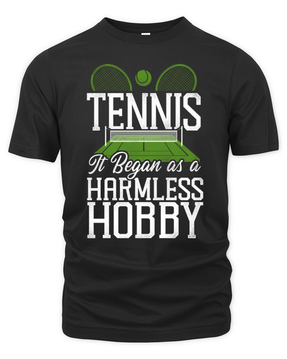 Funny Tennis Player Racket Tennis Organic Unisex T-shirt