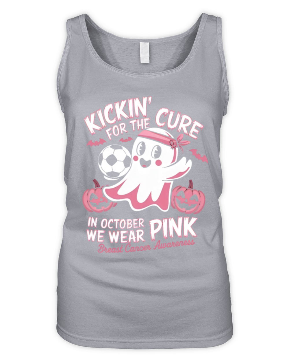 Breast Cancer Awareness Kickin Organic Women's Tank Top