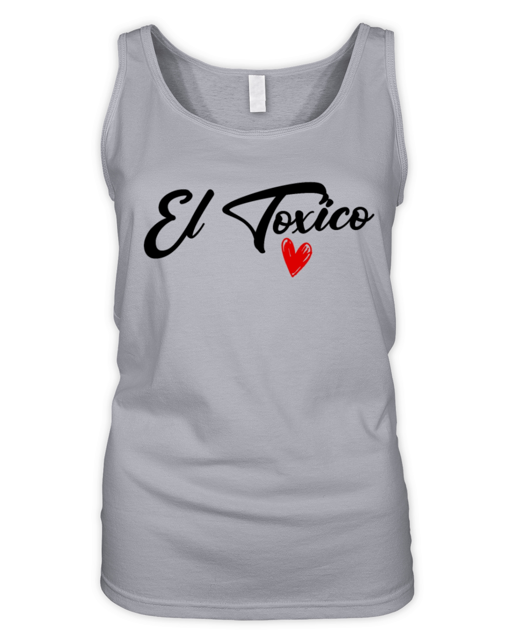 El Toxico Heart Funny Toxic Man Mens El Toxicomen Organic Women's Tank Top