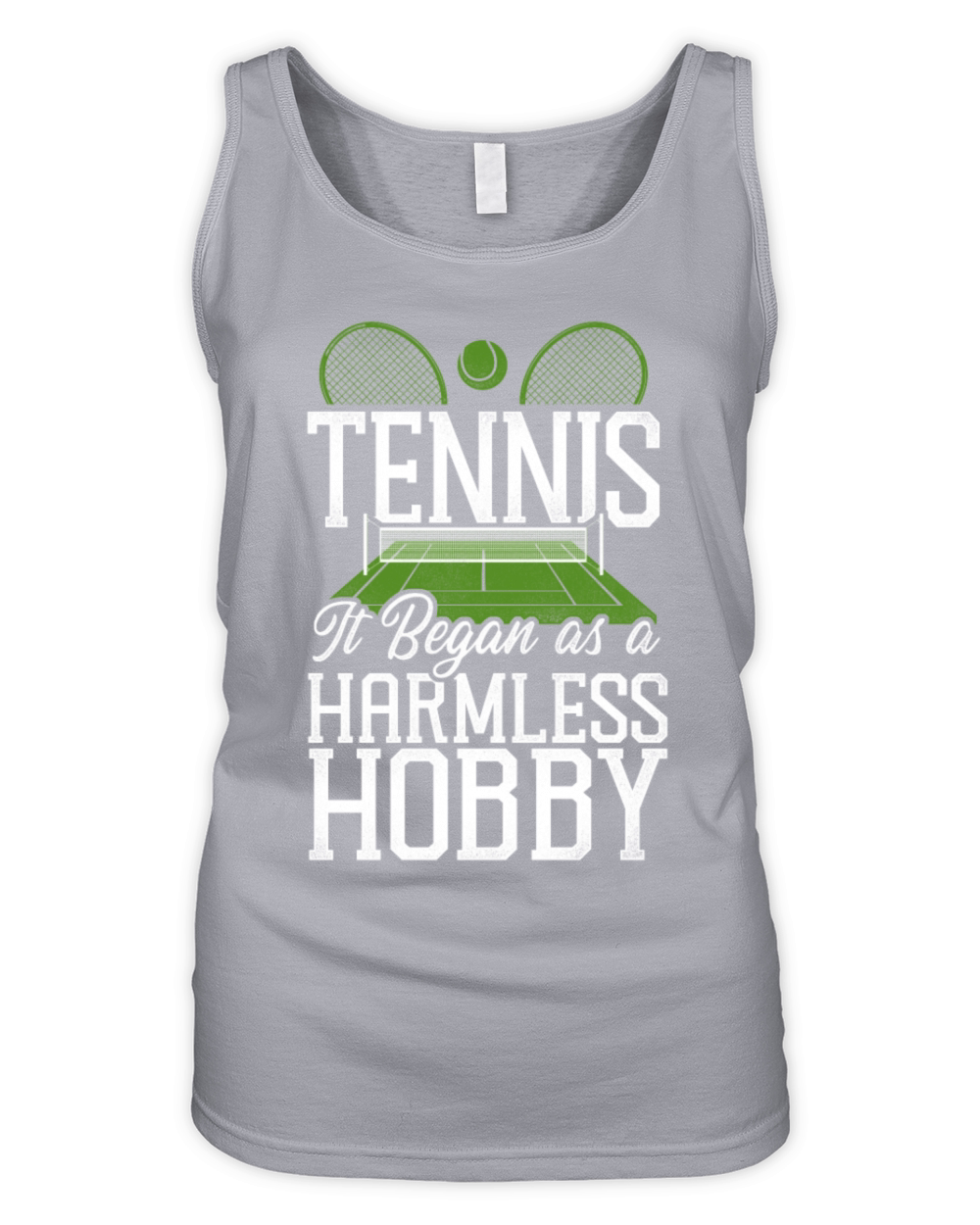 Funny Tennis Player Racket Tennis Organic Women's Tank Top