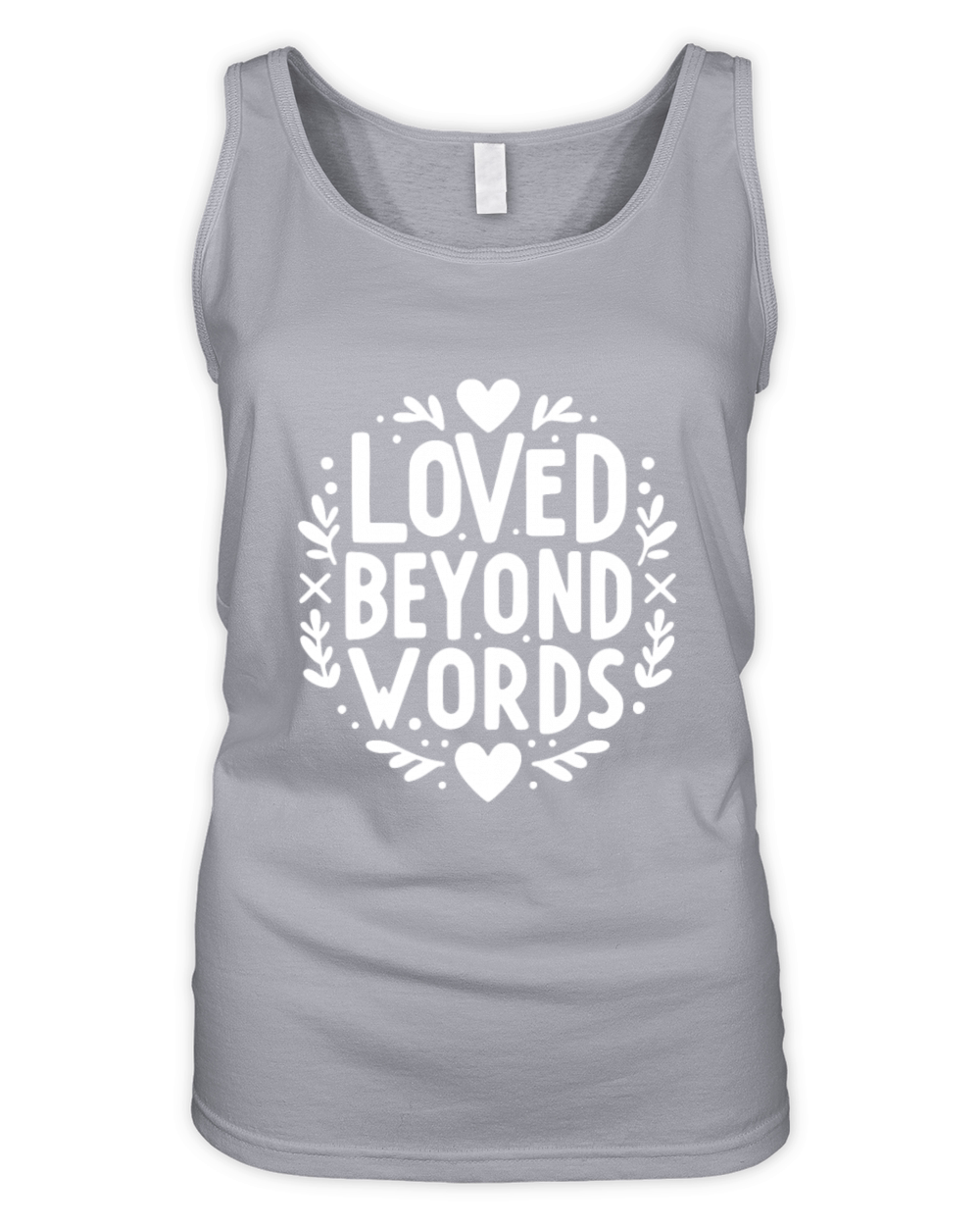 Loved Beyond Words Organic Women's Tank Top