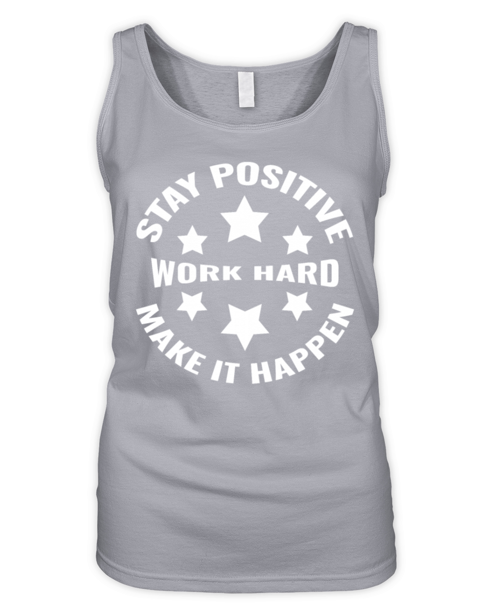 Stay positive work hard make it happen Organic Women's Tank Top