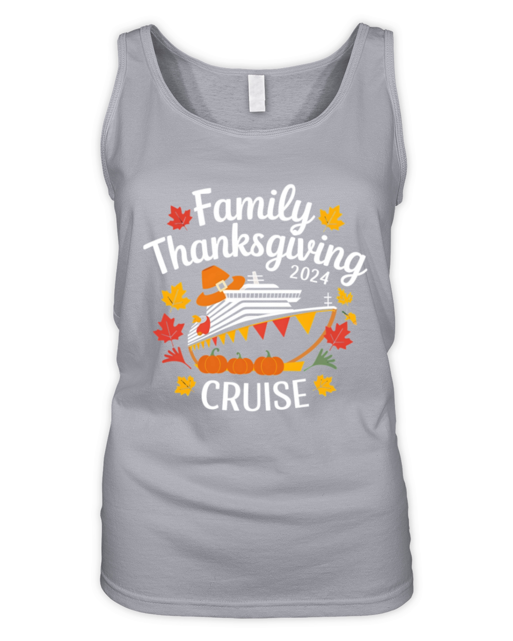 Thanksgiving Cruise Squad 2024 Organic Women's Tank Top