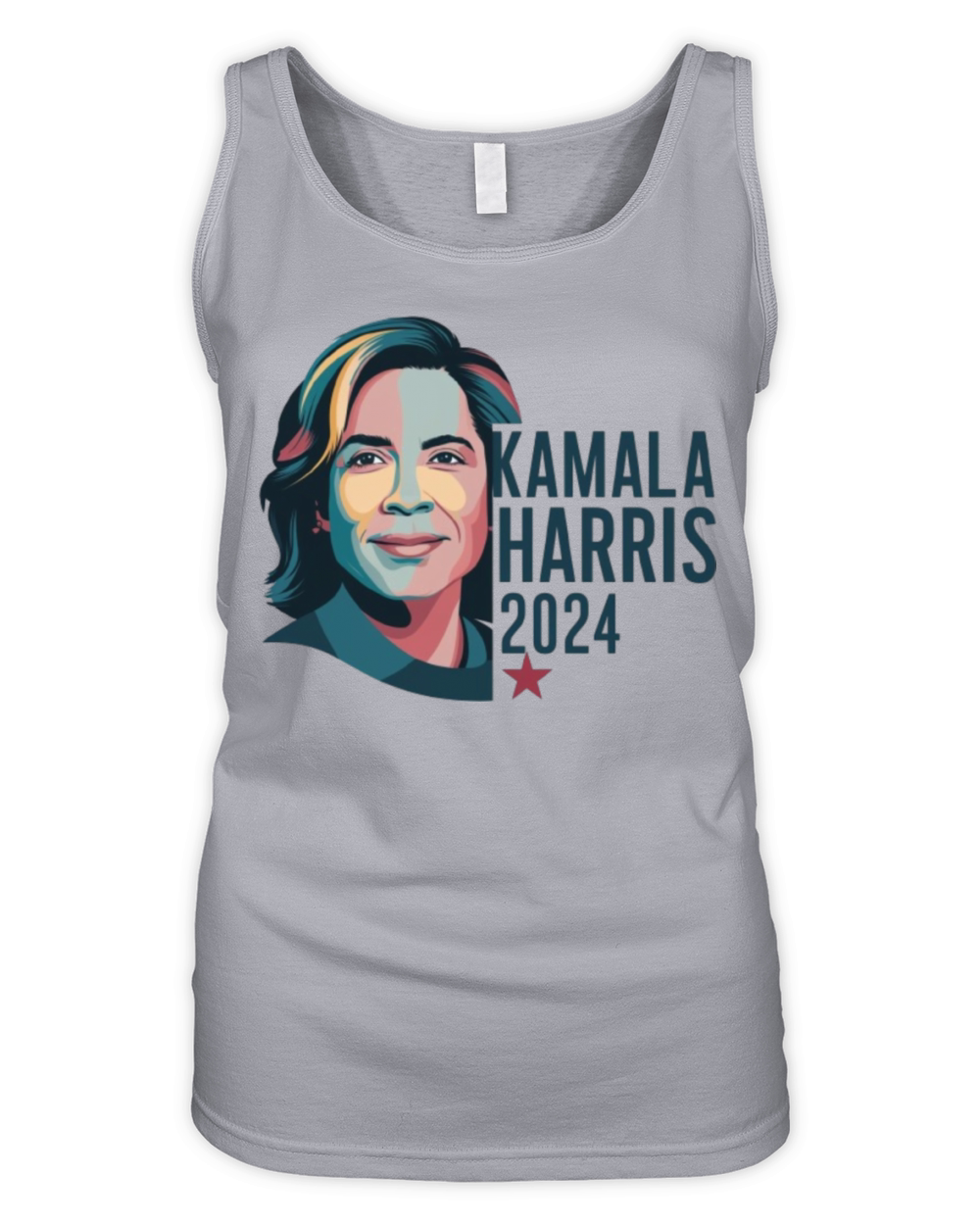 Vintage Kamala Harris 2024 For President Election Organic Women's Tank Top