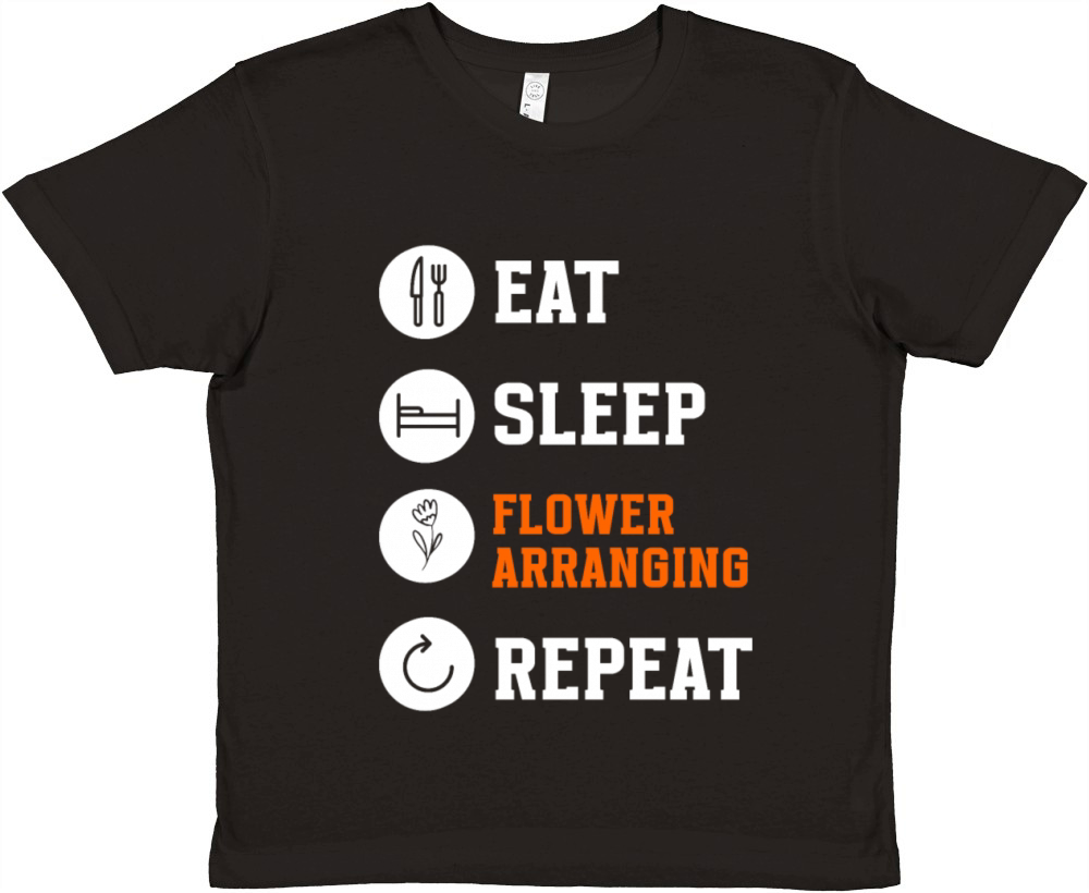 Florist Floral Flower Floristry Premium Kids Crewneck T-shirt