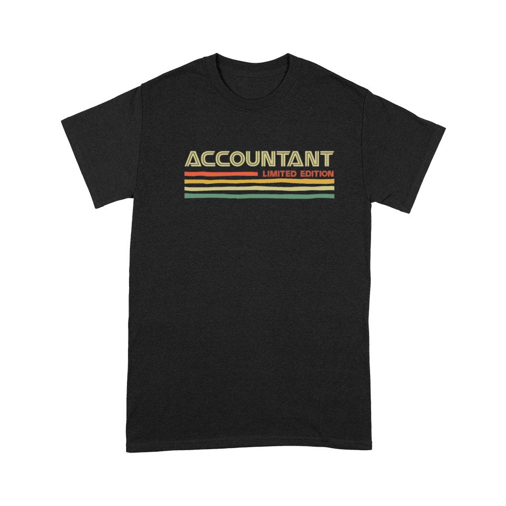 Accountant Limited Edition Retro Vintage Tax Day Premium T-shirt