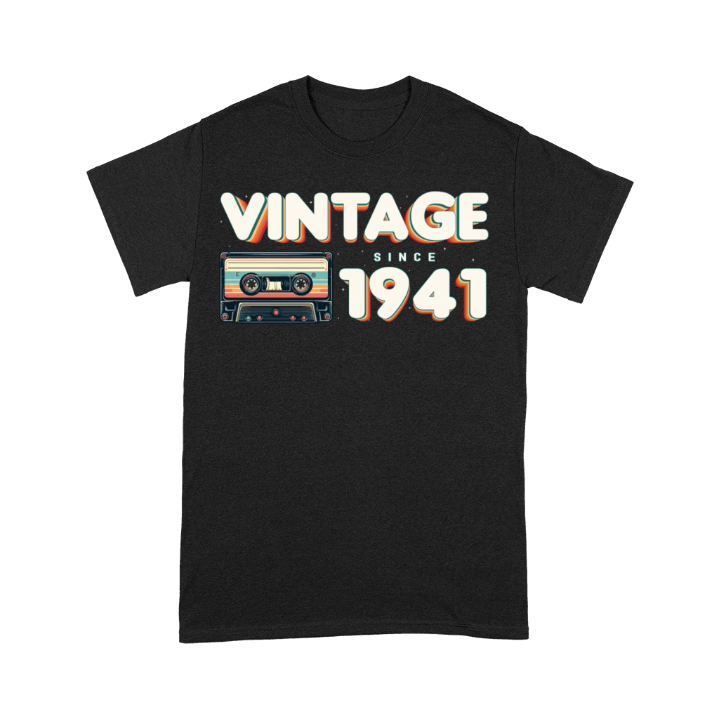 Retro Vintage 1941 Nostalgic Birthday Men Women Premium T-shirt