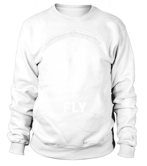 Vintage Paragliding Pilot Fly Paraglider Sweatshirt Unisex