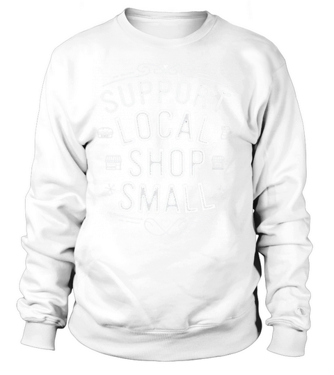 Vintage Style Shop Small Local Business Graphic Sweatshirt Unisex