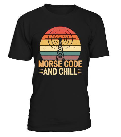 Amateur Radio Operator Ham Radio Morse Code T-Shirt Unisex