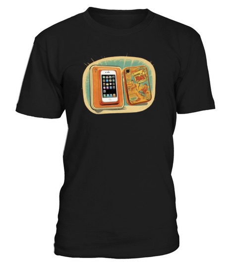 Retro Comic iPhone 3GS Tee - Vintage Tech Vibes T-Shirt Unisex