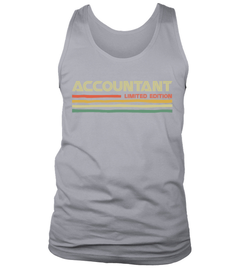 Accountant Limited Edition Retro Vintage Tax Day Tank Top Unisex