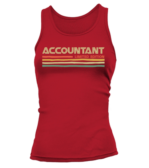 Accountant Limited Edition Retro Vintage Tax Day Tank top Woman