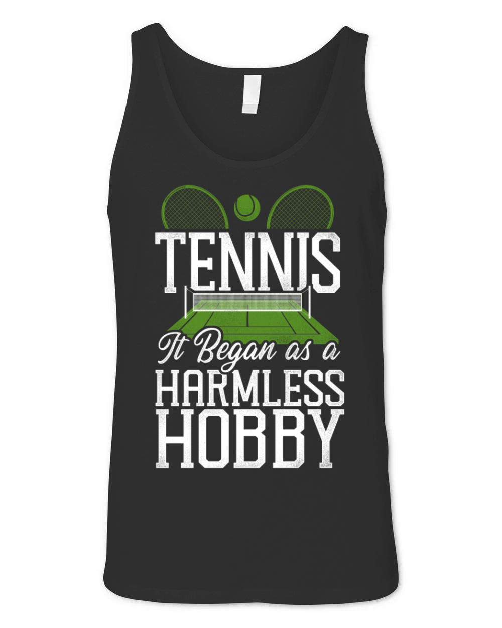 Funny Tennis Player Racket Tennis Unisex Jersey Tank