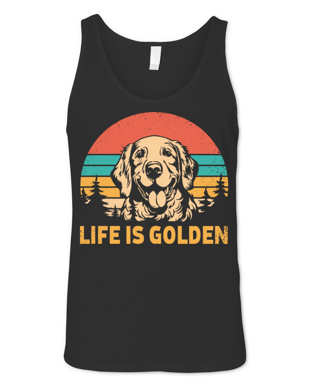 Life Is Golden Unisex Jersey Tank