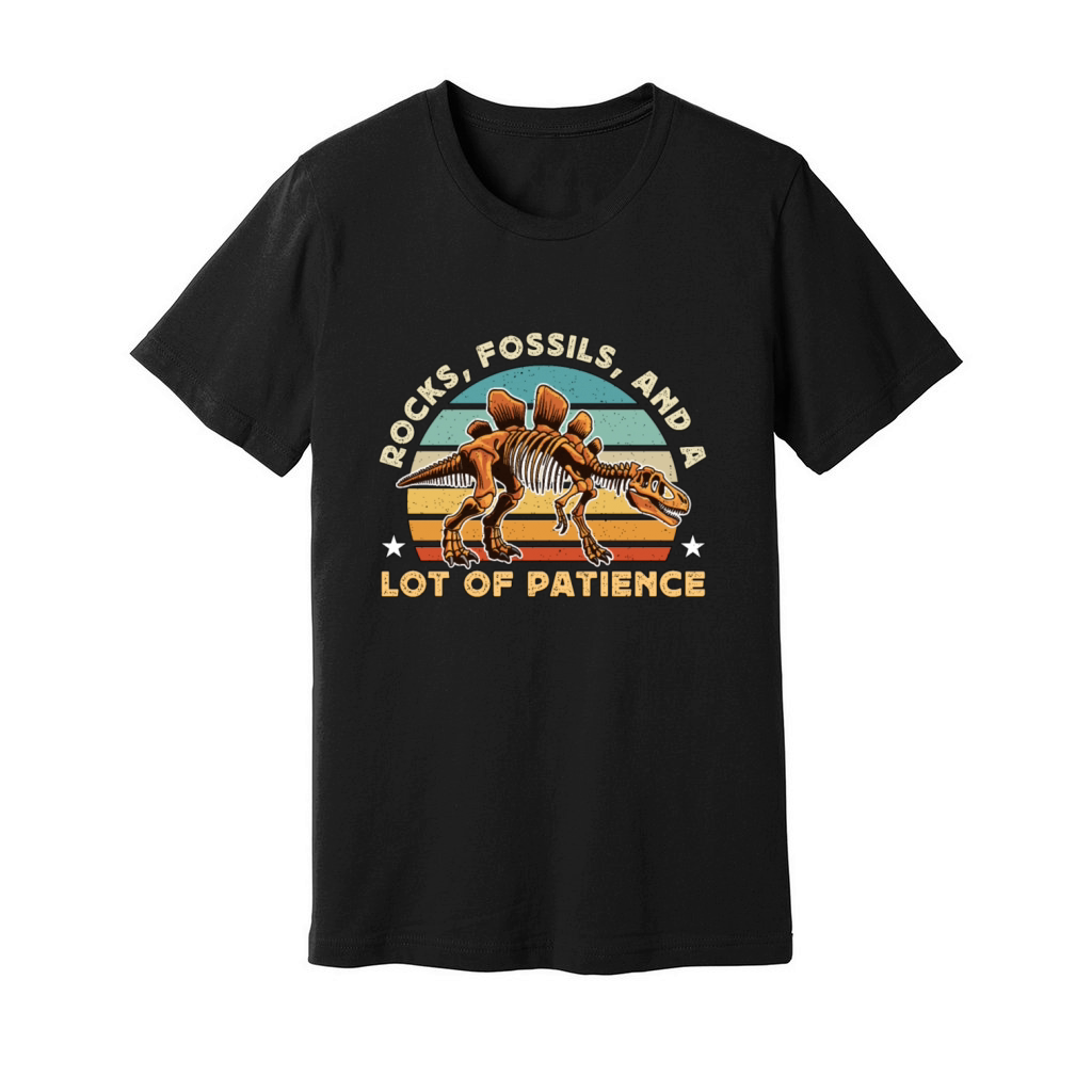 Paleontology Rocks Fossils And A Lot Of Geologist Unisex Jersey Tee