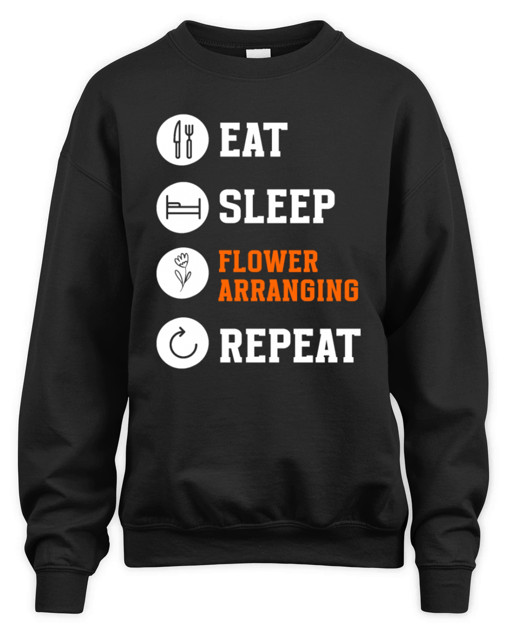 Florist Floral Flower Floristry Unisex Premium Crewneck Sweatshirt