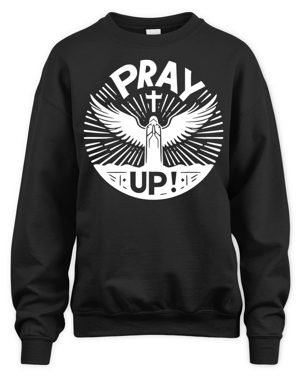 Pray Up Unisex Premium Crewneck Sweatshirt