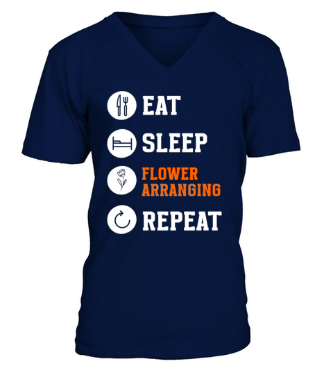Florist Floral Flower Floristry V-Neck T-shirt