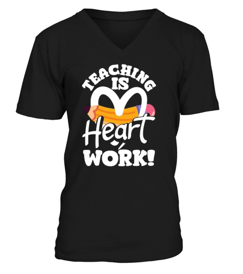 Funny Teacher Gift V-Neck T-shirt