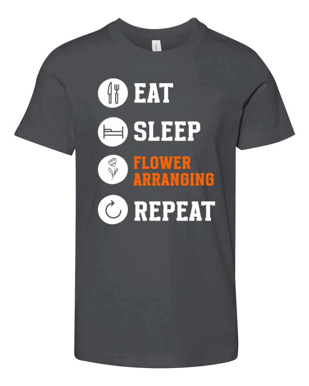 Florist Floral Flower Floristry Youth Unisex Jersey Tee