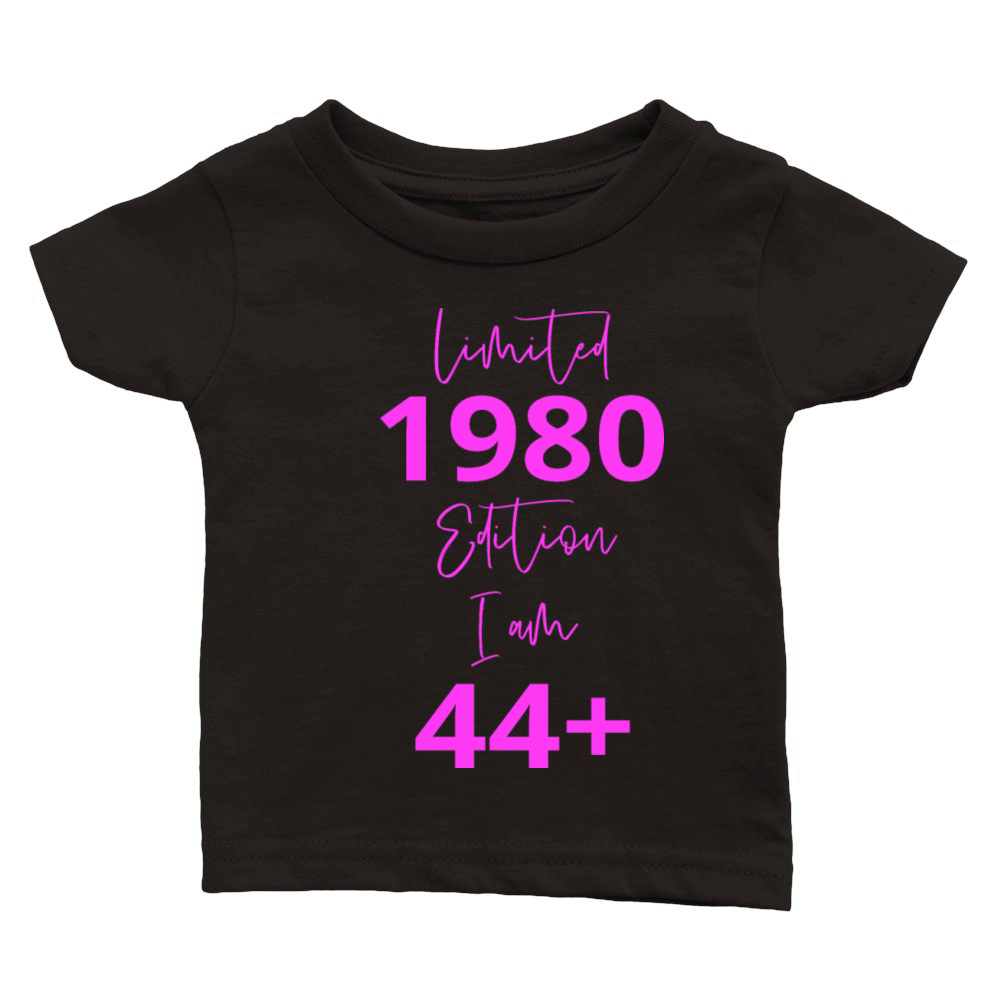 44th Birthday girl for Women Ladies old Classic Baby Crewneck T-shirt