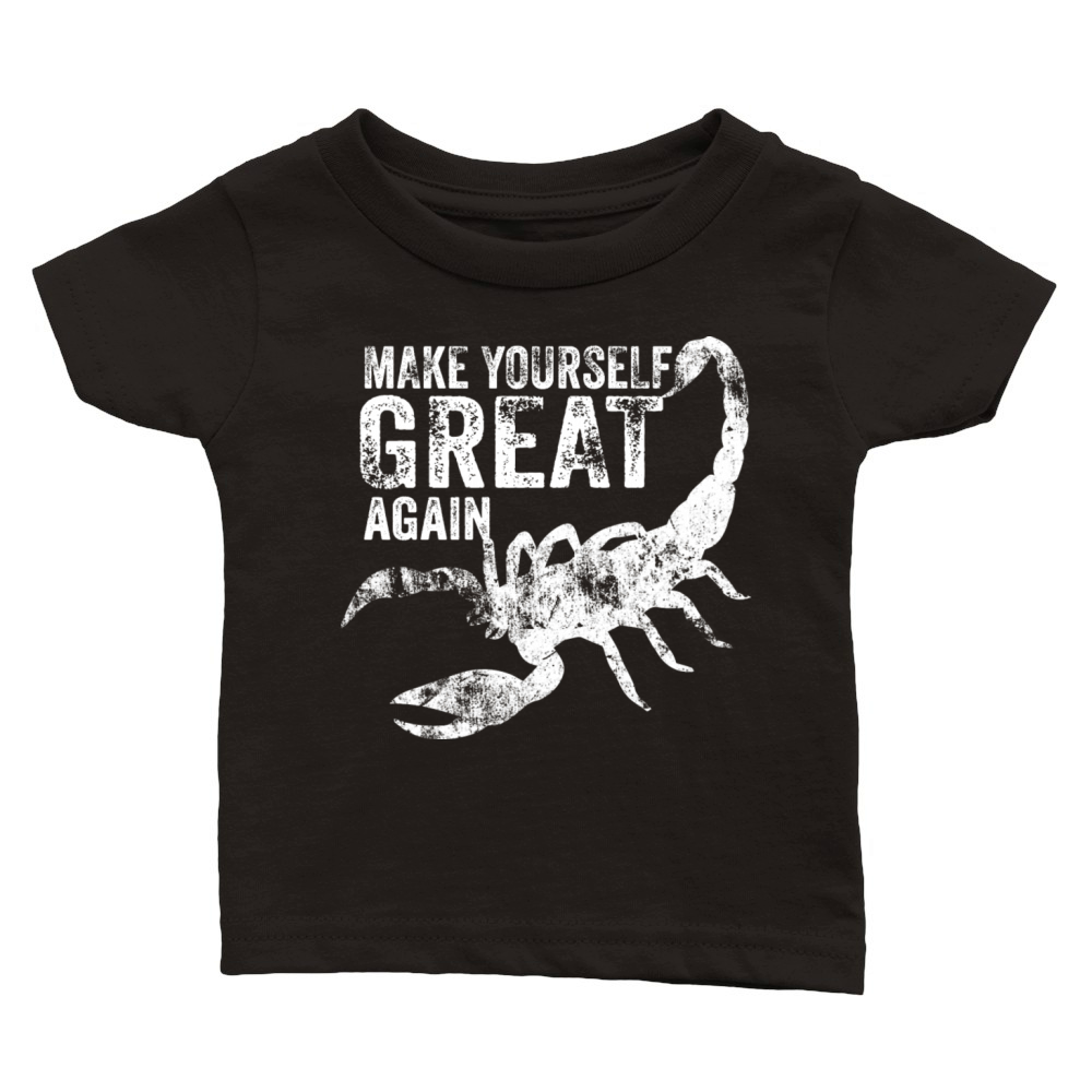 Make Yourself Great Again Scorpion Classic Baby Crewneck T-shirt