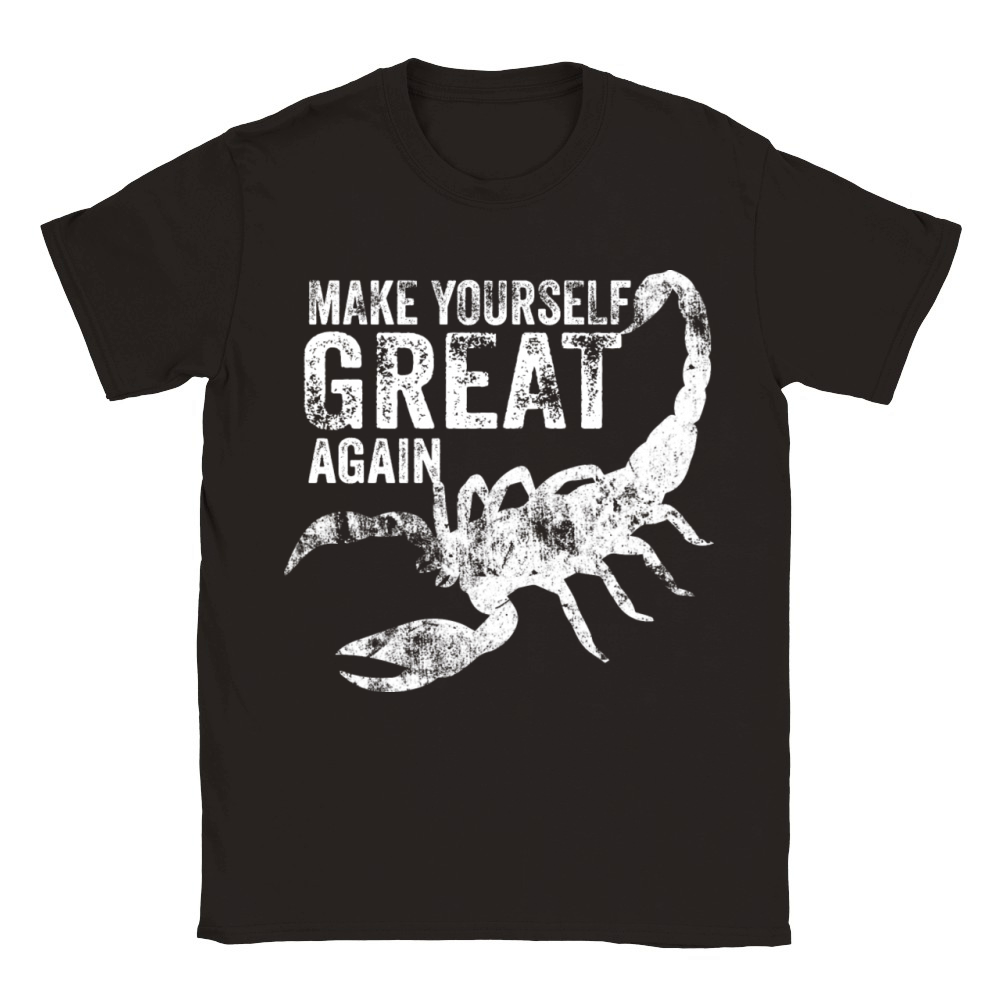 Make Yourself Great Again Scorpion Classic Kids Crewneck T-shirt