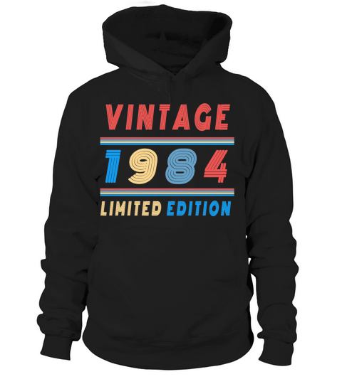vintage 1984 limited edition Hoodie Unisex