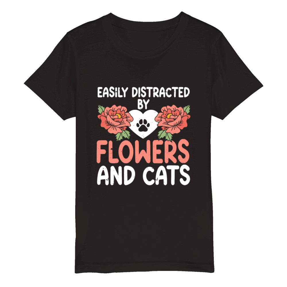 Florist Floral Flower Floristry Organic Kids Crewneck T-shirt