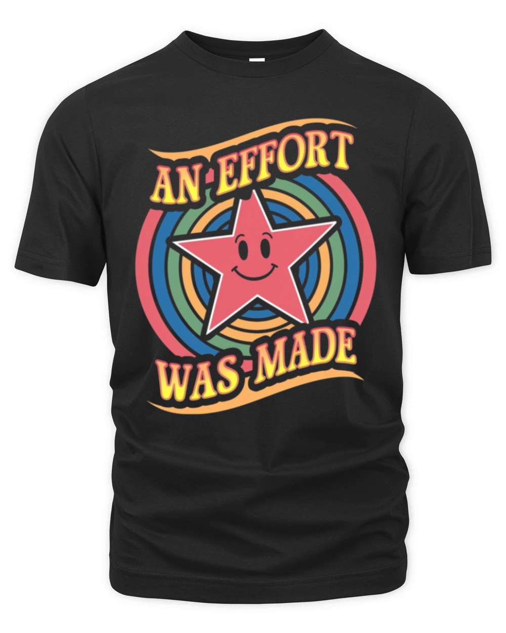 An Effort Was Made retro Organic Unisex T-shirt