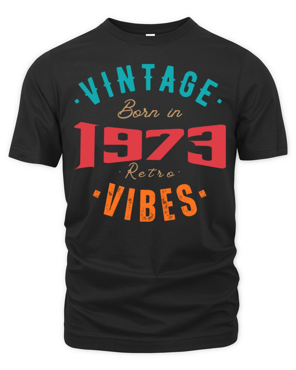 Born in 1973 - Retro Vibes Organic Unisex T-shirt