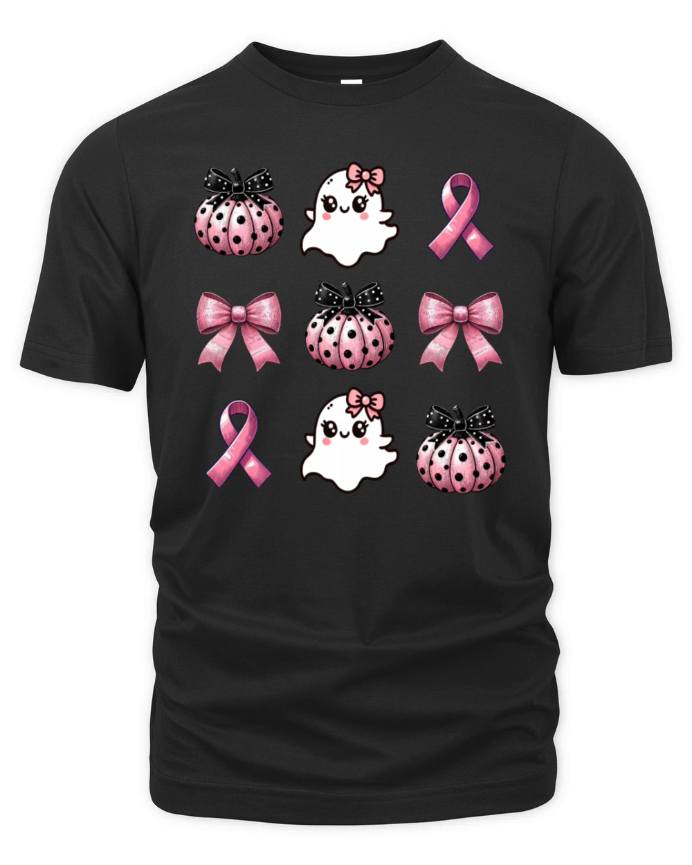 Breast Cancer Shirts Women Halloween In October Organic Unisex T-shirt