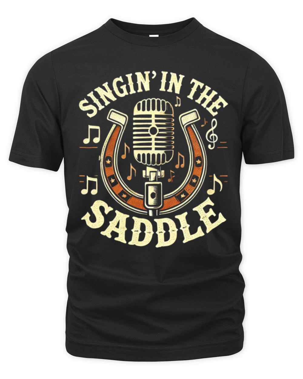 Singin in the Saddle - Country Music Lover Gifts Organic Unisex T-shirt