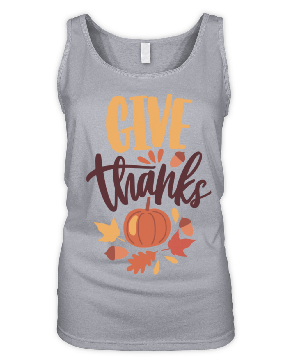 Give Thanks For Thanksgiving Organic Women's Tank Top