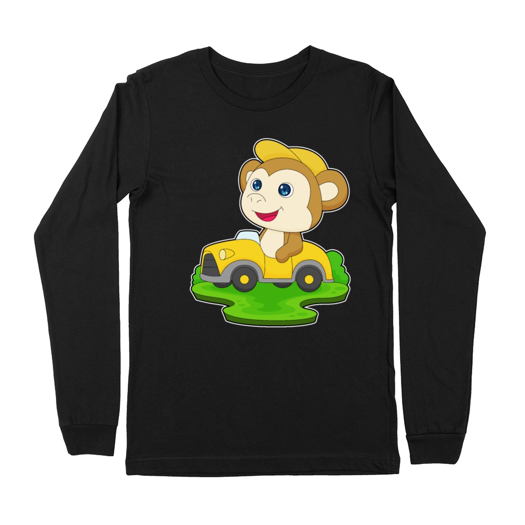 Monkey Car Premium Long Sleeve