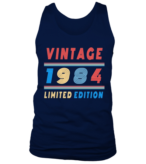 vintage 1984 limited edition Tank Top Unisex