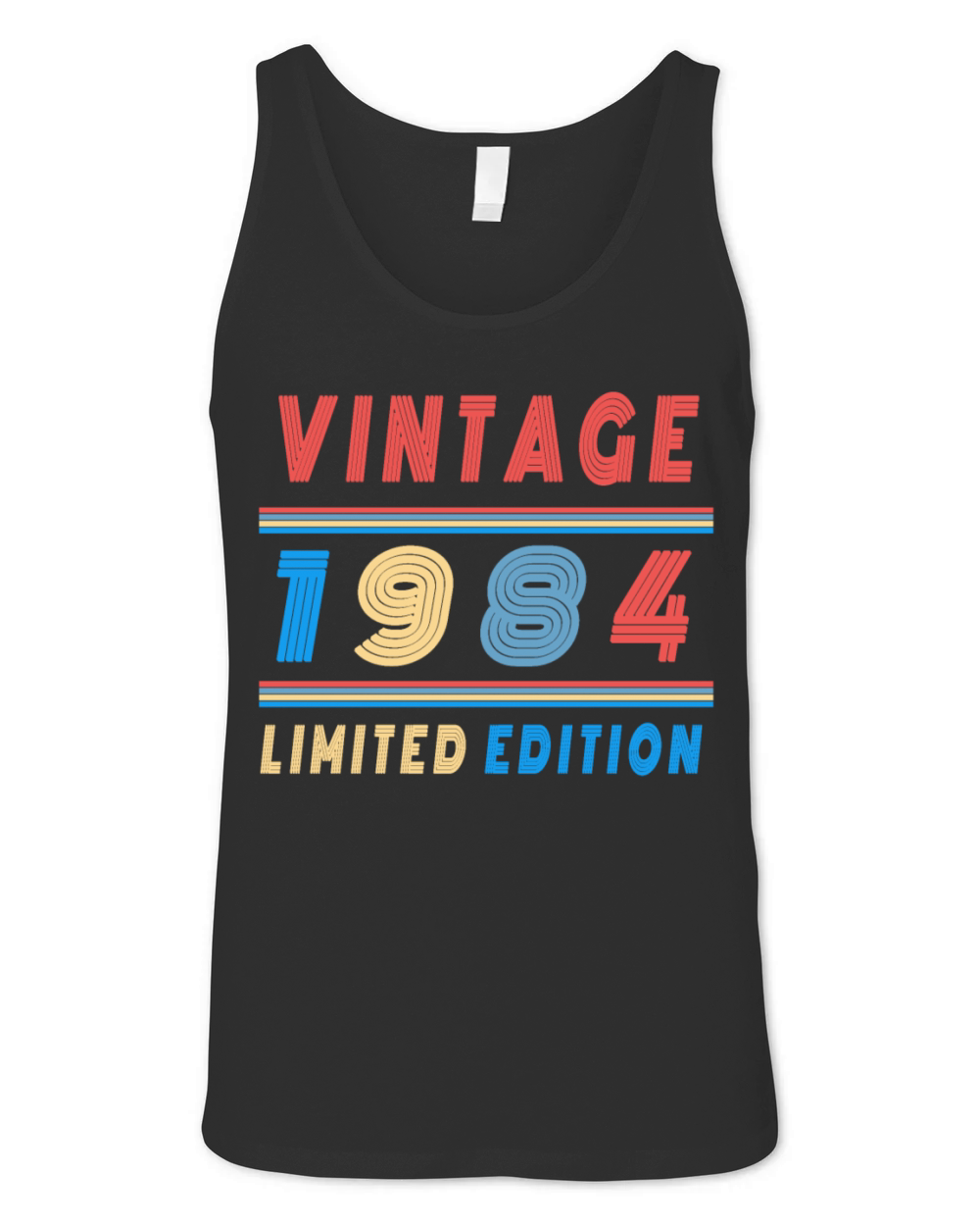 vintage 1984 limited edition Unisex Jersey Tank