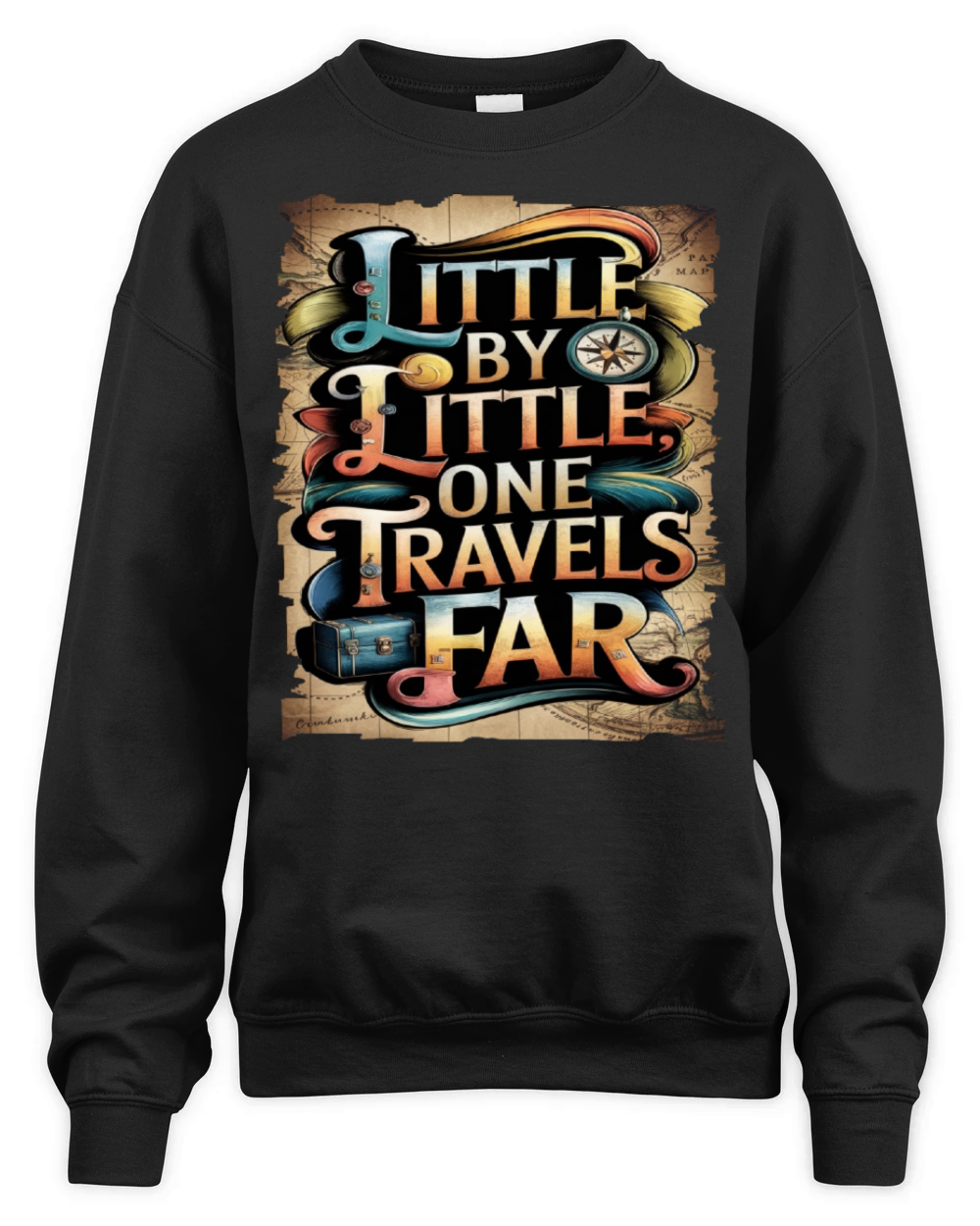 Travel Quote to get inspired N11 Unisex Premium Crewneck Sweatshirt