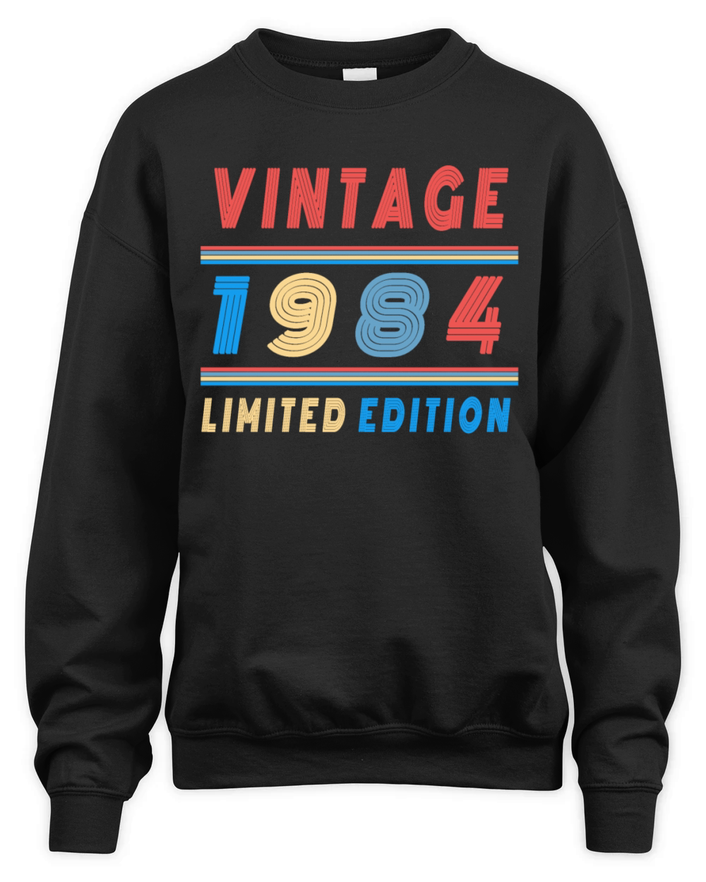 vintage 1984 limited edition Unisex Premium Crewneck Sweatshirt