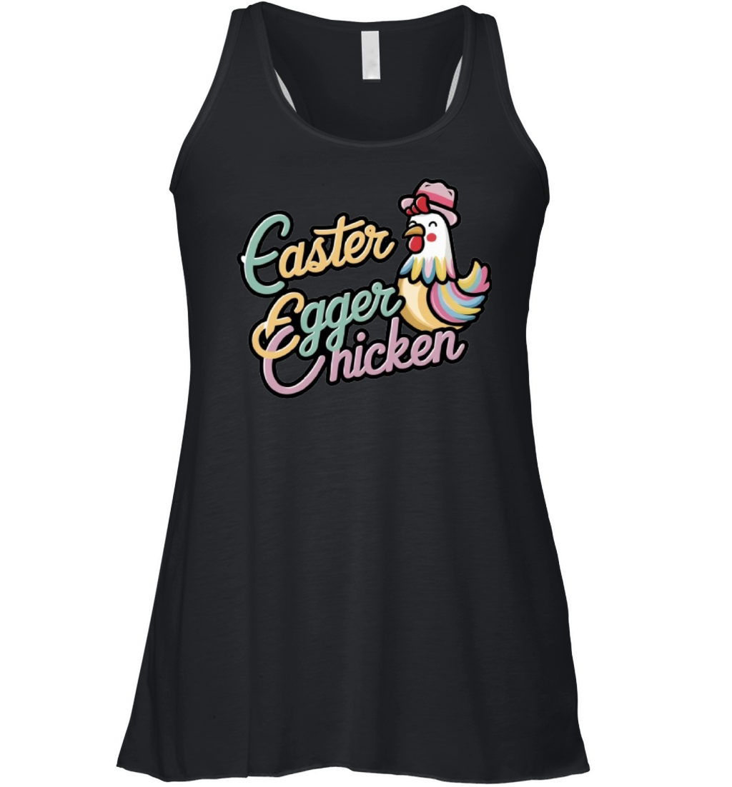 easter egger chicken Women's Flowy Tank Top