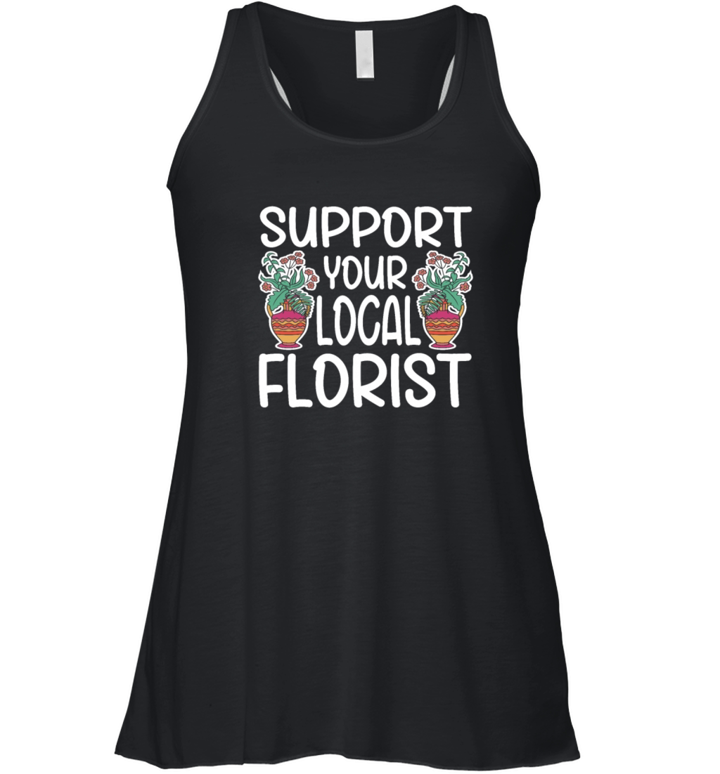 Florist Floral Flower Floristry Women's Flowy Tank Top