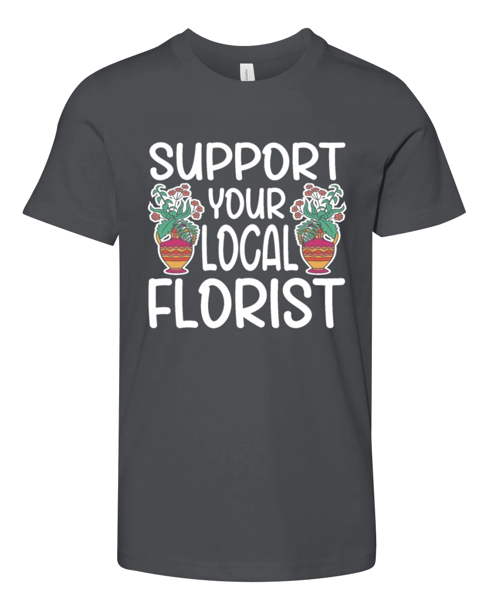Florist Floral Flower Floristry Youth Unisex Jersey Tee